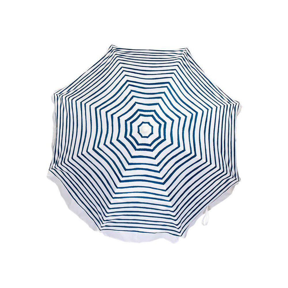 Sunnylife Eco Beach Umbrella Nouveau Bleu Indigo