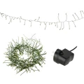 Rogue Deluxe Fairy Christmas LED Lights 10M Indoor Outdoor Xmas Decoration 750 Bulb AC Green