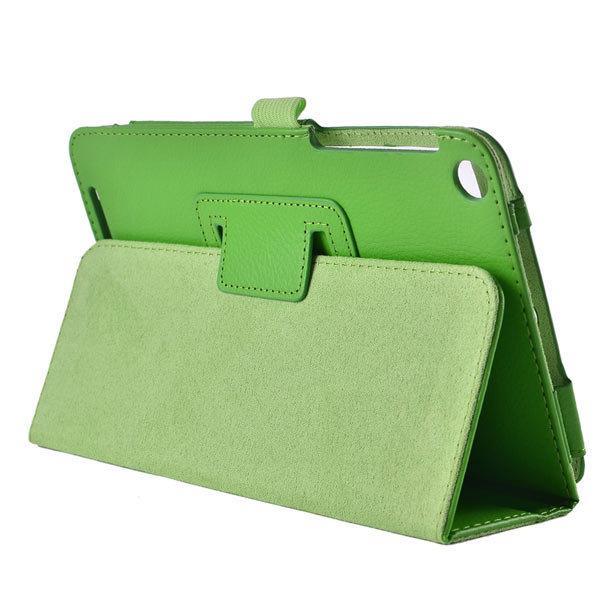 Lichee Pattern PU Leather Case Folding Stand Cover For Asus 181
