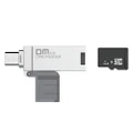 CR009 2-in-1 Micro USB + USB OTG Card Reader for Micro SD TF Memory Card
