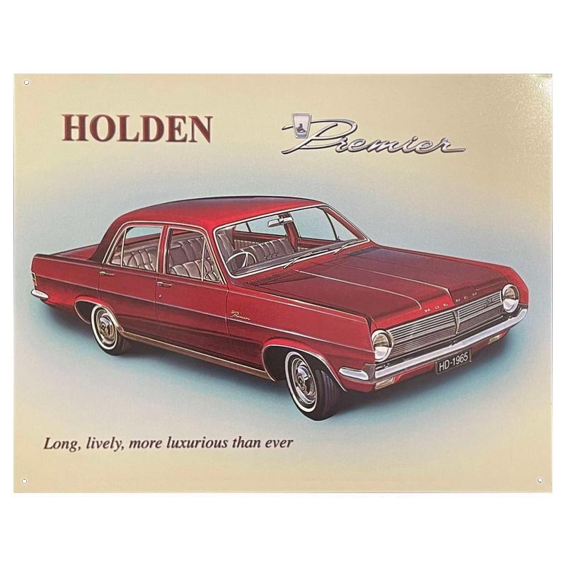 1965 HD Holden Premier Sign 40.5 x 31.5cm