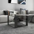 Coffee Table Grey 60x60x40 cm Engineered Wood vidaXL