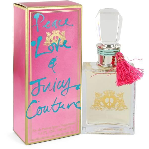 Peace, Love & Juicy Couture By Juicy Couture 100ml Edps Womens Perfume