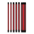 Antec Sleeved Extension PSU Cable Kit V2 - Red/Black [PSUSCB30-201-R/B]