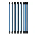 Antec Sleeved Extension PSU Cable Kit V2 - Blue/White/Black [PSUSCB30-401-BG/WB]
