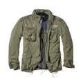 Build Your Brand Mens M65 Giant Jacket (Olive) (S)