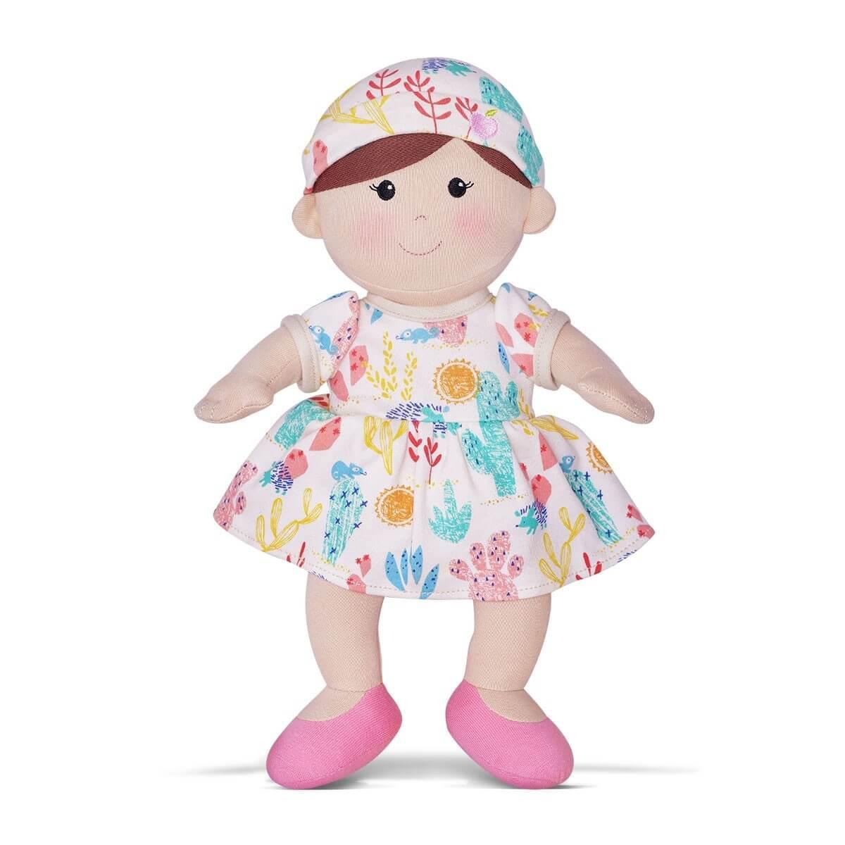 Emmy Organic Toddler Doll - Girl - Apple Park