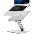 DL Foldable Laptop Computer Stand Riser Ergonomic Desk Mount Aluminum Alloy Height&Tilt Adjustable Compatible with 10-17“ Notebook MacBook Max Load 8kg