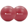 METEOR 20CM Anti-Burst Yoga Ball,Swiss Ball,Pilates Ball for Exercise,Yoga,Pilates,Physio Therapy,Rehab,Office - Red x2PCs