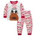 GoodGoods Kids Boys Girls Christmas Santa Long Sleeve Pyjamas Set Nightwear Sleepwear Xmas (# 2,6-7 Years)