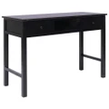 Writing Desk Black 110x45x76 cm Wood vidaXL