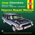 Jeep Cherokee, Comanche, Wagoneer Ltd Petrol 1984-2001 Repair Manual