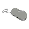 ZGO ZDock Dual Video Integrated USB Docking Station - Silver
