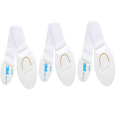3 pcs Child Safety LocksMulti-Purpose Baby Proof Child Safety Lock Adhesive Furniture Latches For Baby Proofing Cabinets Drawers (white)