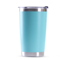 20oz creative portable car ice ba cup 304 stainless steel insulation cup-LIGHT GREEN