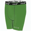 Mitre Neutron Compression Shorts Size LG Men Sports Activewear Tights Emerald