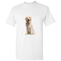 Dog Cute Gold Labrador Retriever Puppy Pet White Boys Girls T Shirt Tee Top Kids