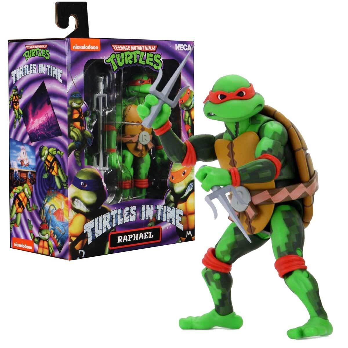 Teenage Mutant Ninja Turtles - Turtles in Time - NECA 7" Figure - Raphael