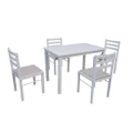 Concord White 5 Piece Dining Set