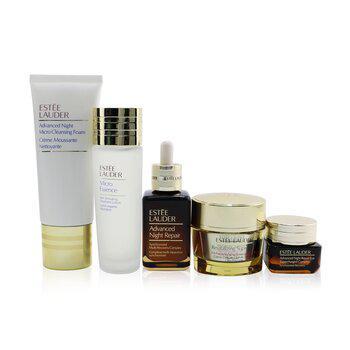 ESTEE LAUDER - Your Nightly Skincare Experts: ANR 50ml+ Revitalizing Supreme+ Soft Cream 50ml+ Eye Supercharged 15ml+ Micro Cleans...
