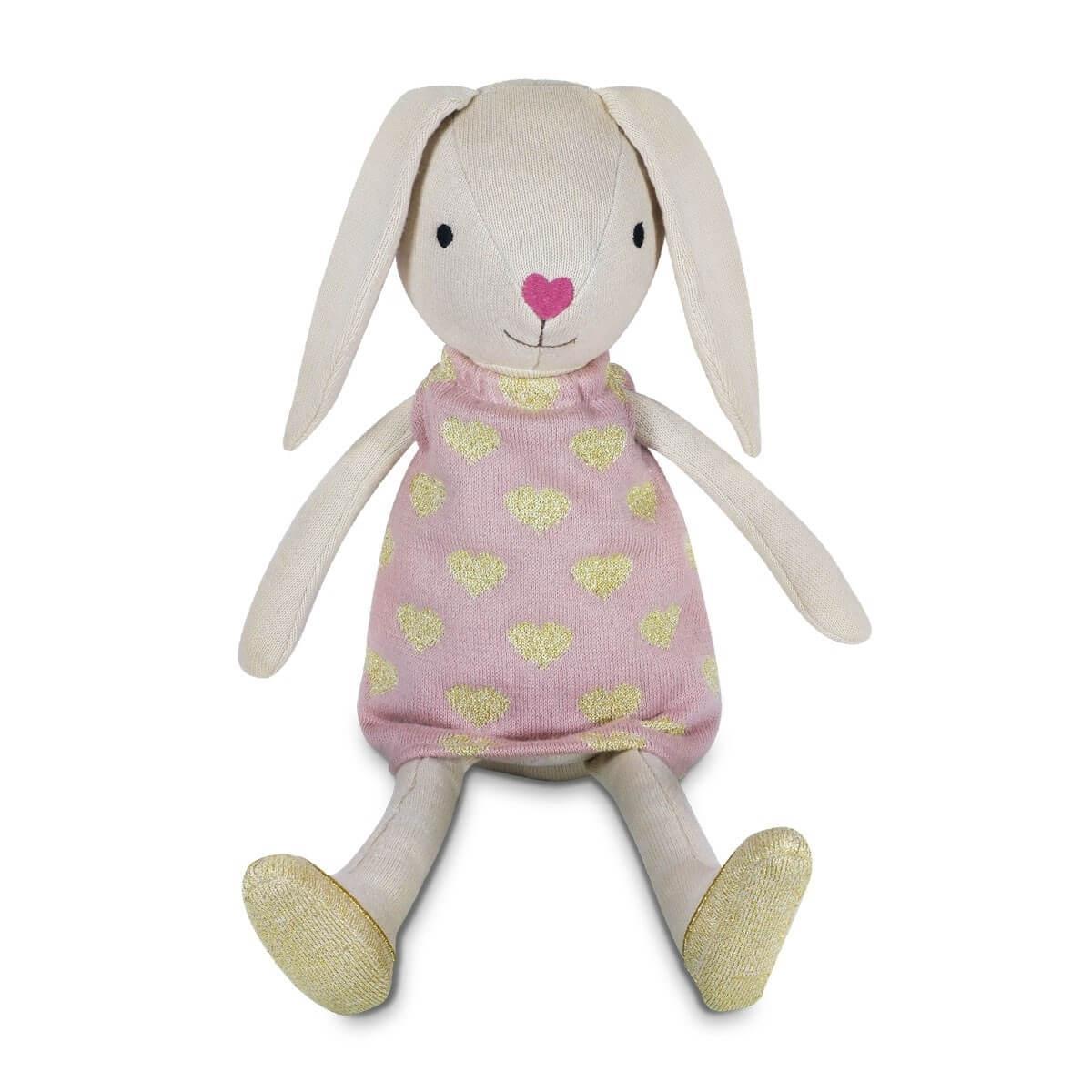Luella Knit Bunny Pals Plush Toy - Apple Park