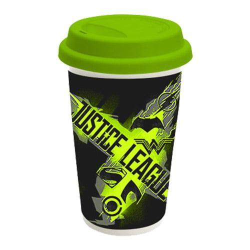 Justice League Movie Ceramic Travel Mug Cup
