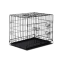 Dog Cage Crate Kennel Cat Collapsible Metal Cages 24"~ 48" Playpen
