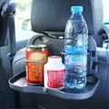 Auto Dining Table Car Food Back Seat Folding Tray Cup Holder Drink Desk Kids