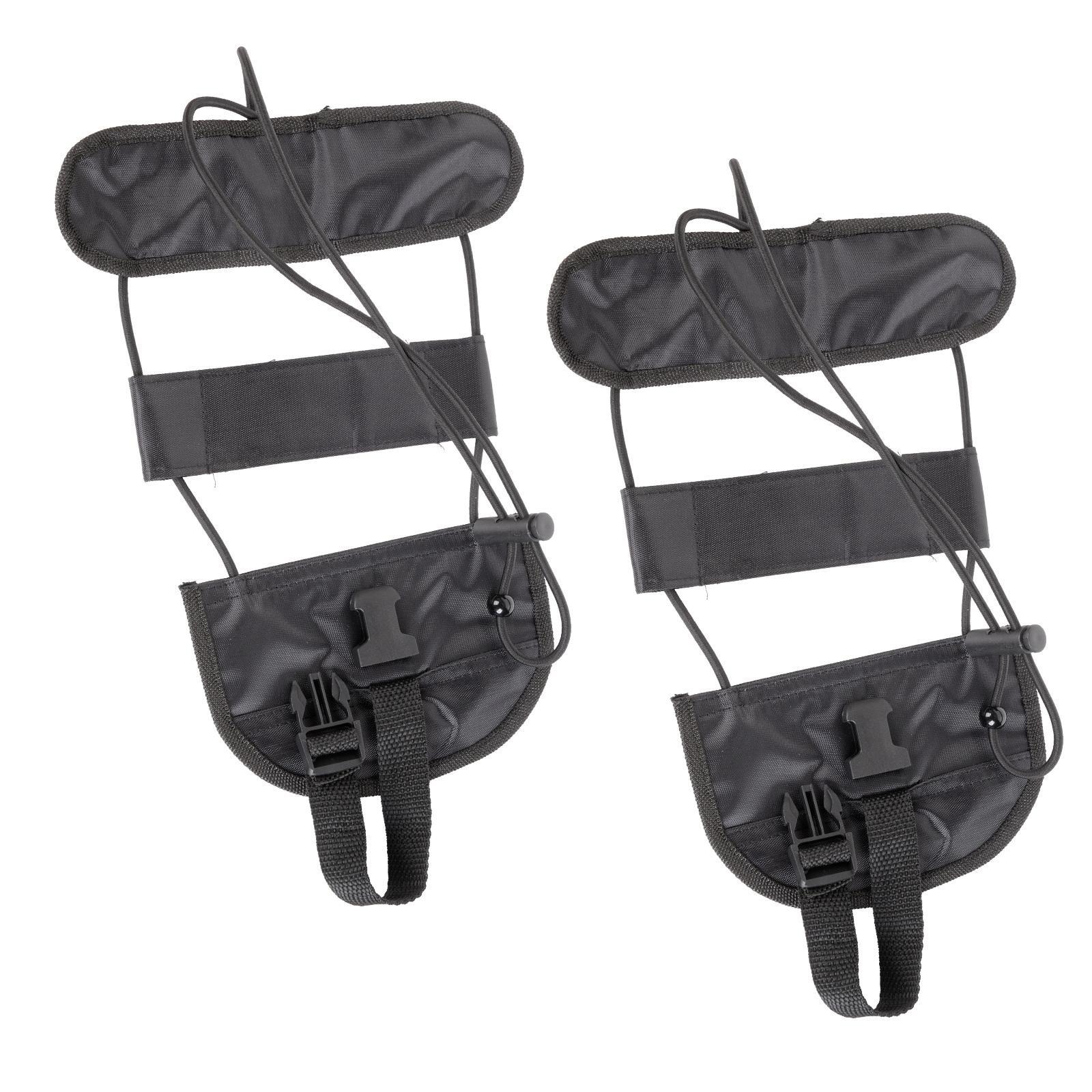 2X Add A Bag Strap Carry On Bungee Travel Luggage Suitcase Adjustable Tape Belt