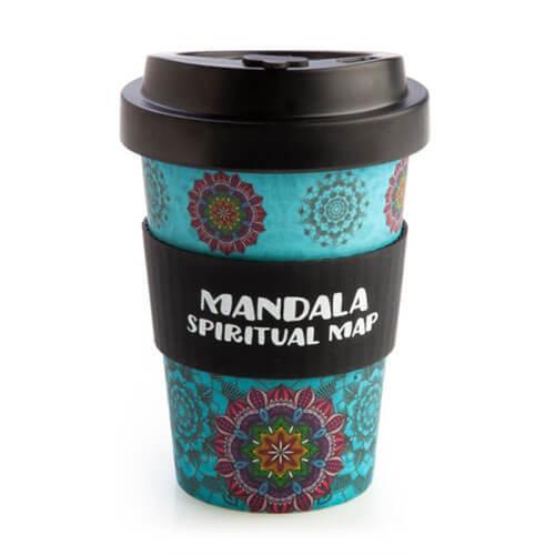 Eco-to-Go Bamboo Cup - Mandala