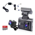 Elinz 4K 2K Dual Dash Cam WiFi GPS Car Dashboard Camera Recorder WDR Night Vision Hardwire kit 32GB