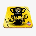 Richmond Tigers 2019 Premiers Premiership AFL Cork back Coaster