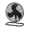 Dimplex 40cm High Velocity Oscillating Floor Fan Black Home Air Cooling