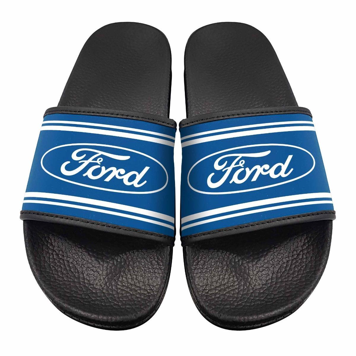 Ford Logo Scuff Slides Size Small