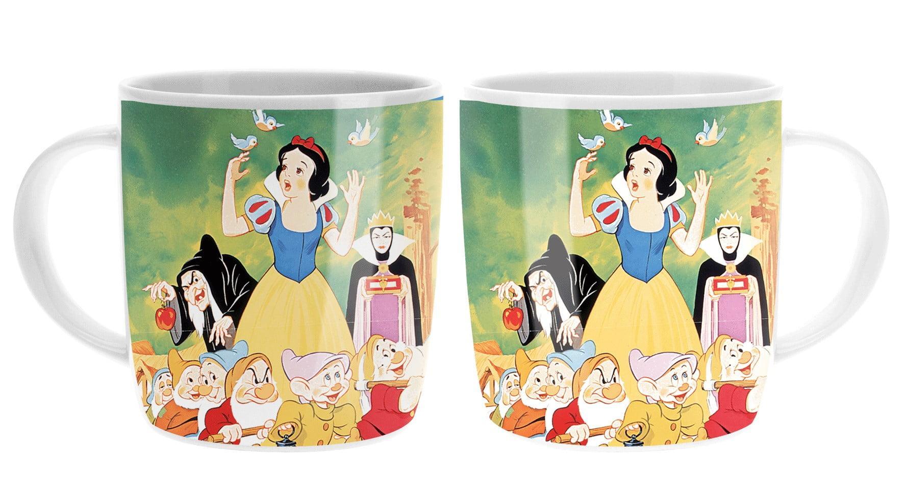 Disney Snow White Group Classic 400mL Barrel Coffee Mug Cup