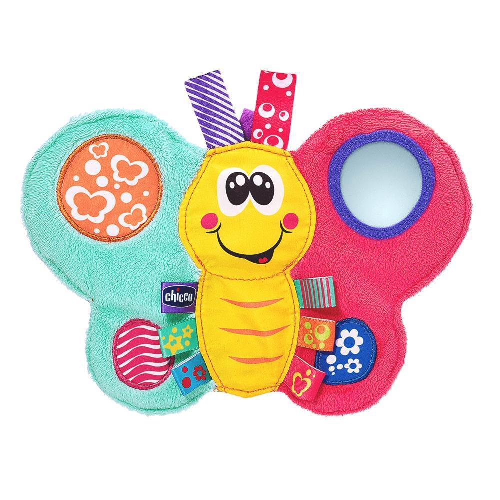 Chicco Toy Daisy Colourful Butterfly Textile Rattle