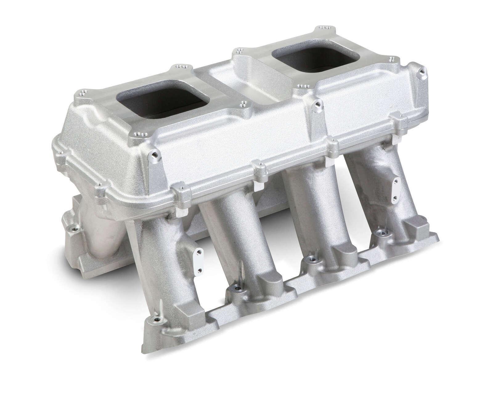 Holley Intake Manifold Carb Hi-Ram 11.08/11.08 in. Height 7000-8000 RPM GM LS3/L92 Satin HY300113