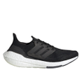 Adidas Womens Ultraboost 21 Running Trail Gym Shoe - Core Black/Core Grey - US 7