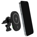 Urban AutoMag Wireless Charging Mount/Charger for iPhone 12/MagSafe Phones BLK