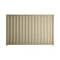 Stratco Good Neighbour® Wavelok® Fence Panel Sheet Colour: Merino, Post/Track Colour: Merino
