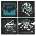 DC Batman Glass Drink Coasters Set of 4