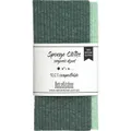 Organic Dyed Sponge Cloths - Forest x2