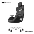 Thermaltake ARGENT E700 Leather Gaming Chair - Storm Black [GGC-ARG-BBLFDL-01]