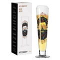 HEROES FESTIVAL BEER GLASS by SANTIAGO SEVILLANO - Beard Man!