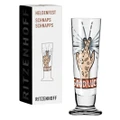 HEROES SCHNAPS GLASS by PIETRO CHIERA - Good Luck!