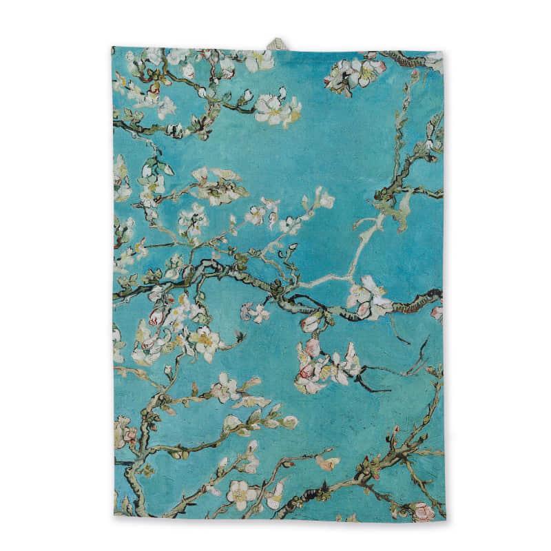 Bedding House Van Gogh Blue Blossom Tea Towel