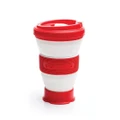Evo Eco-Friendly Collapsible Cup Cherry (Single)