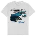 Ford Mustang White Tee T Shirt