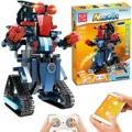STEM Building Blocks Robot for Kids Remote Control Educational Puzzle Building Block Toys Kits-Sapphire