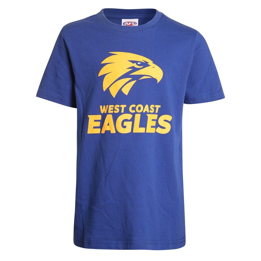 West Coast Eagles AFL Logo T Shirt Sizes S-3XL! BNWT's! [Size: Large]